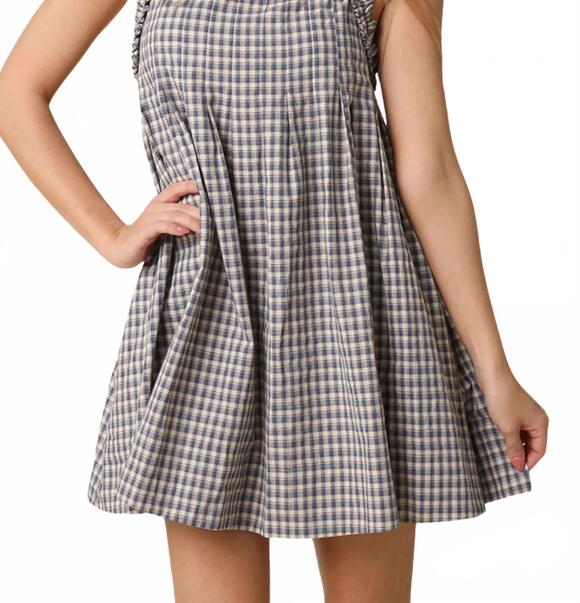 OLIVACEOUS Dresses & Skirts - NEW OLIVACEOUS ruby mini dress in navy